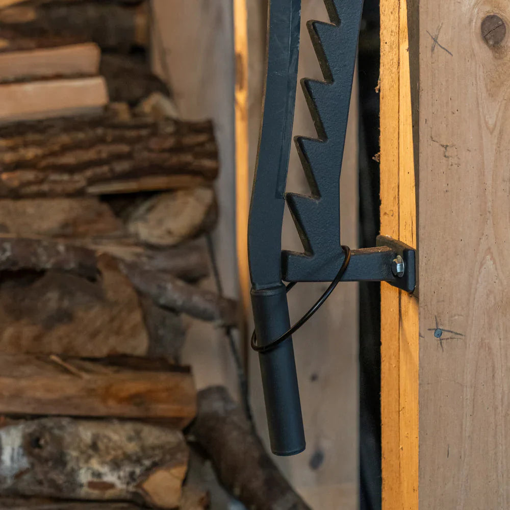 Wandmontierter Holzspalter - Weg mit der Axt!