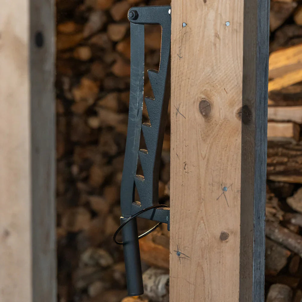Wandmontierter Holzspalter - Weg mit der Axt!